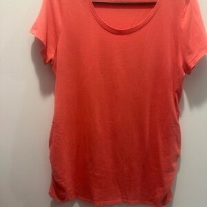 Maternity Bumpstart Coral Women's Top